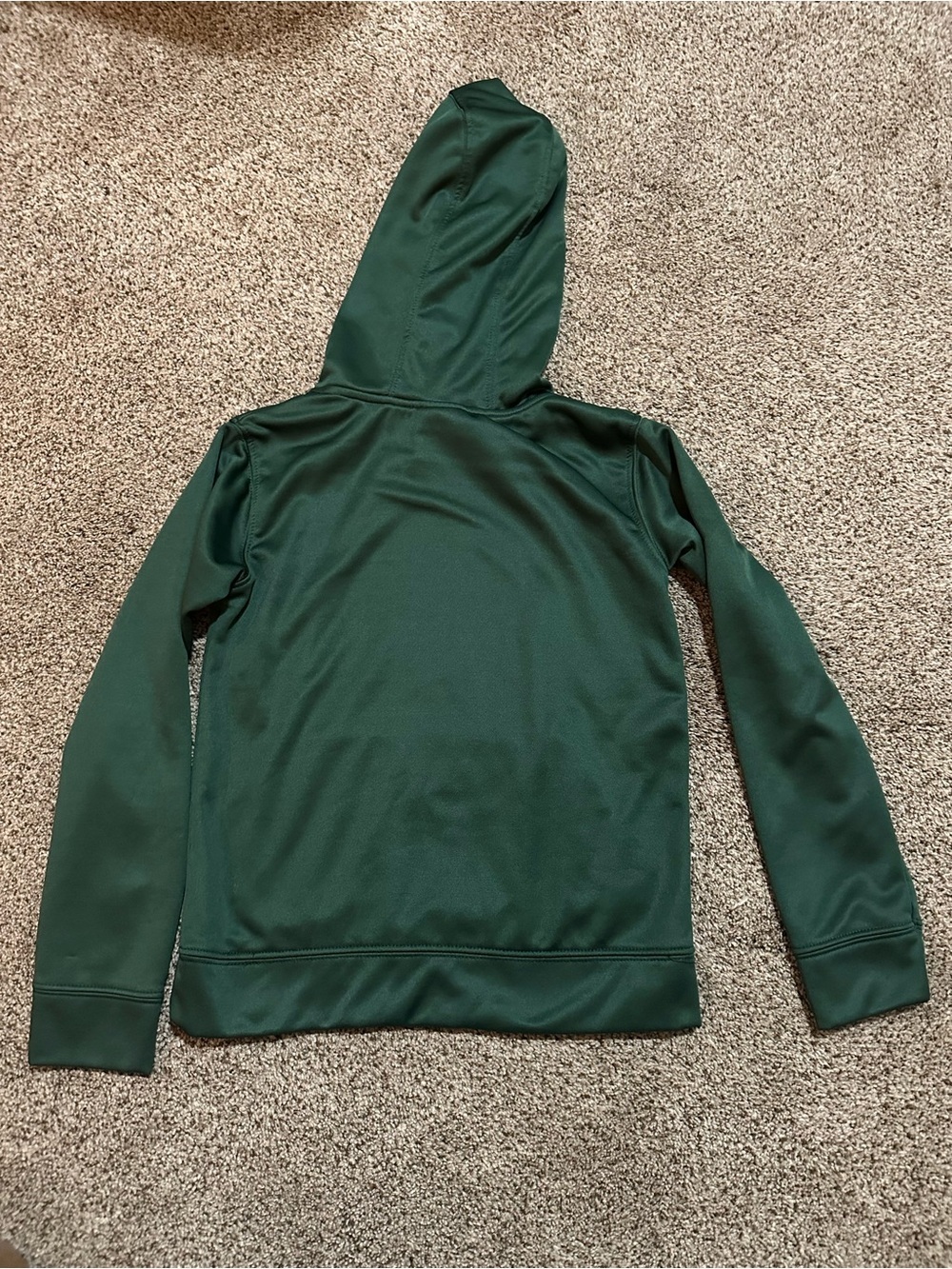 Cal Poly Mustangs Green Hooded Kids Sweatshirt - Picture 4 of 4